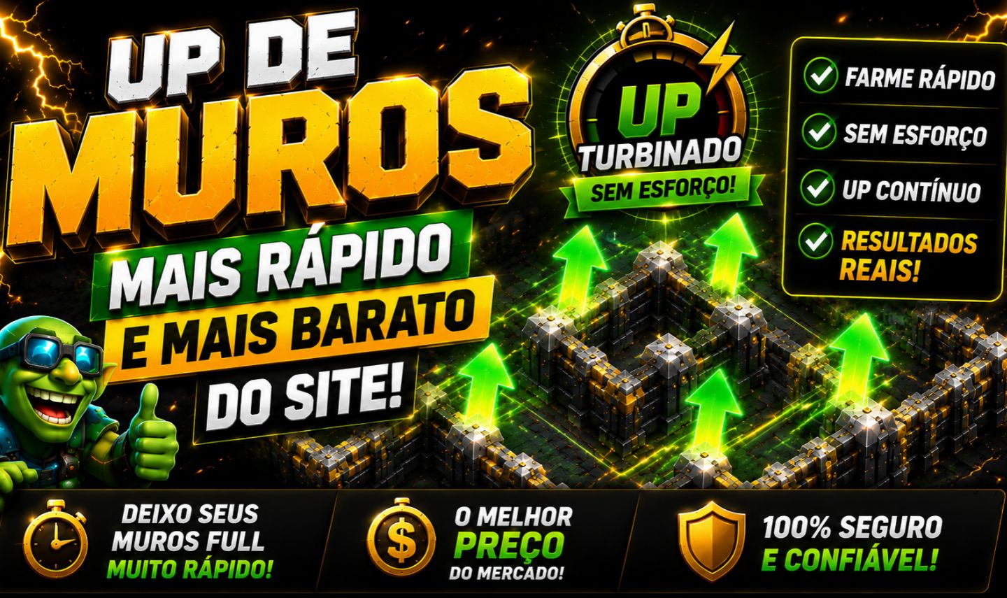 FARM DE MUROS RÁPIDO E SEGURO - O MELHOR PREÇO DA GGMAX