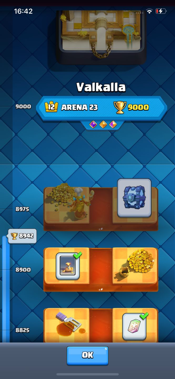 Conta Clash Royale com costemicos raros e que não voltam mais
