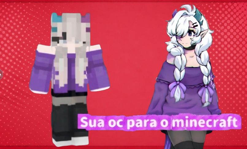 Faço a sua Skin do Minecraft Todas as Versões