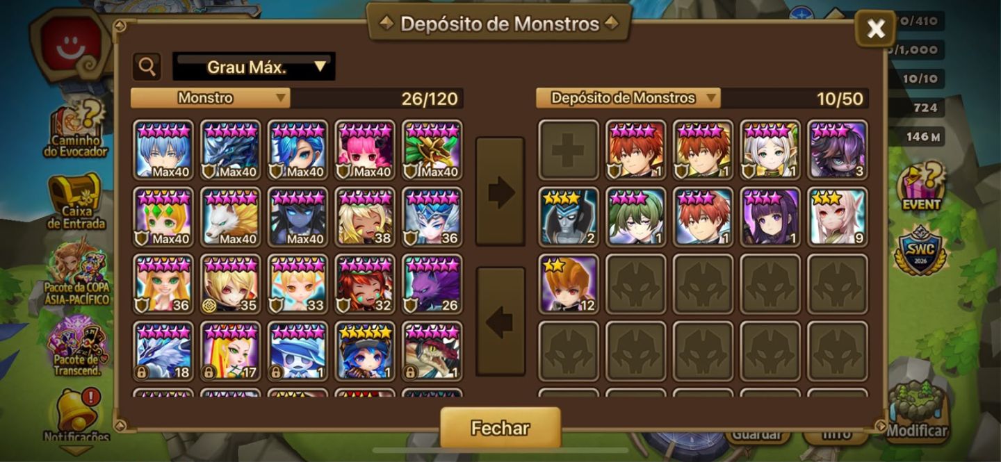 Conta com LD Euldong (Light Dokkaebi lord) + Leah + Tablo. Vários 5 para RTA