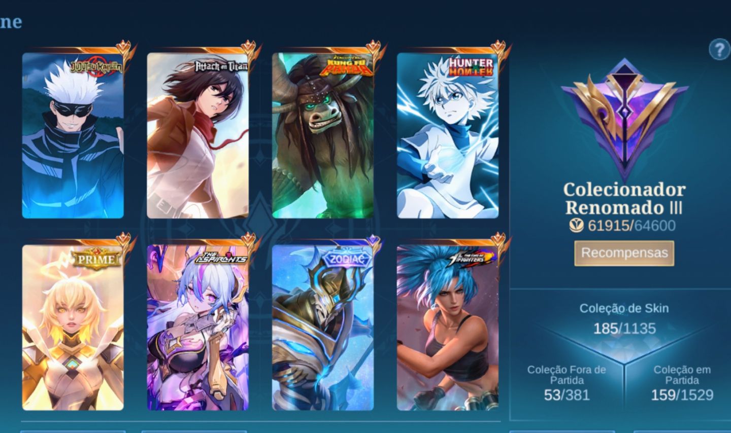 Conta imortal main mid full emblema ativo | Mobile Legends - MLBB