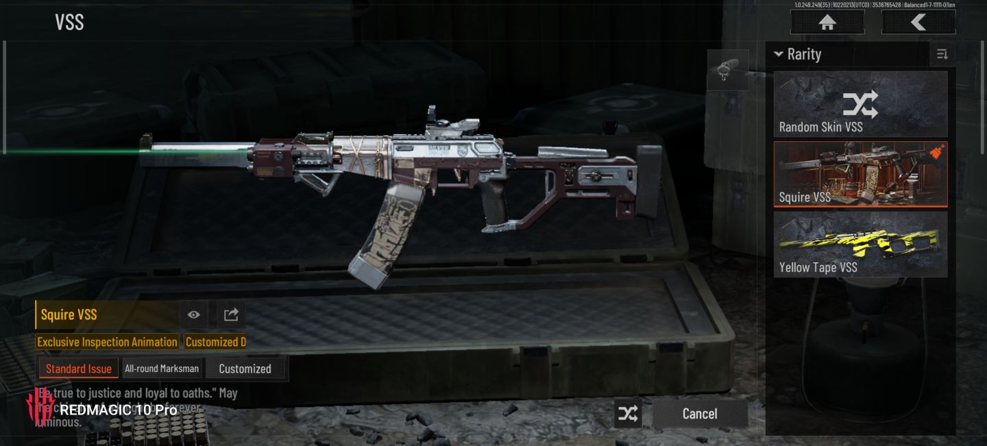 CONTA ARENA BREAKOUT MOBILE COM SKINS DE PERSONAGEM, ARMAS, T7 ETC