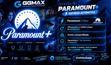 10x PARAMOUNT PLUS | ENTREGA-AUTOMATICA | FORNECIMENTOS