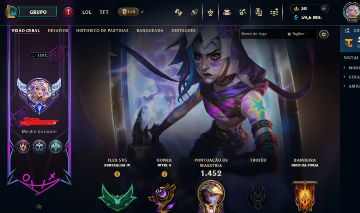 Conta LOL 2014 + Conta Valorant + Conta LOR + Conta TFT PODE ALTERAR E-MAIL