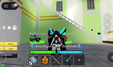 [PROMO] CONTA DE BLOX FRUITS COM KITSUNE PERMANENTE + DOUGH PERMANENTE + V4 CYBO