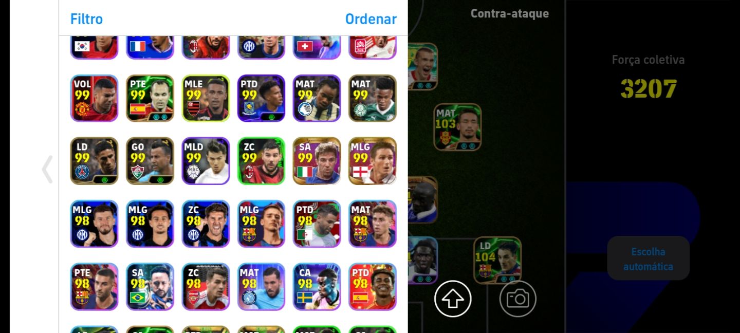 CONTA eFootball 3207 - Time dos Sonhos Pronto Pro Div 1