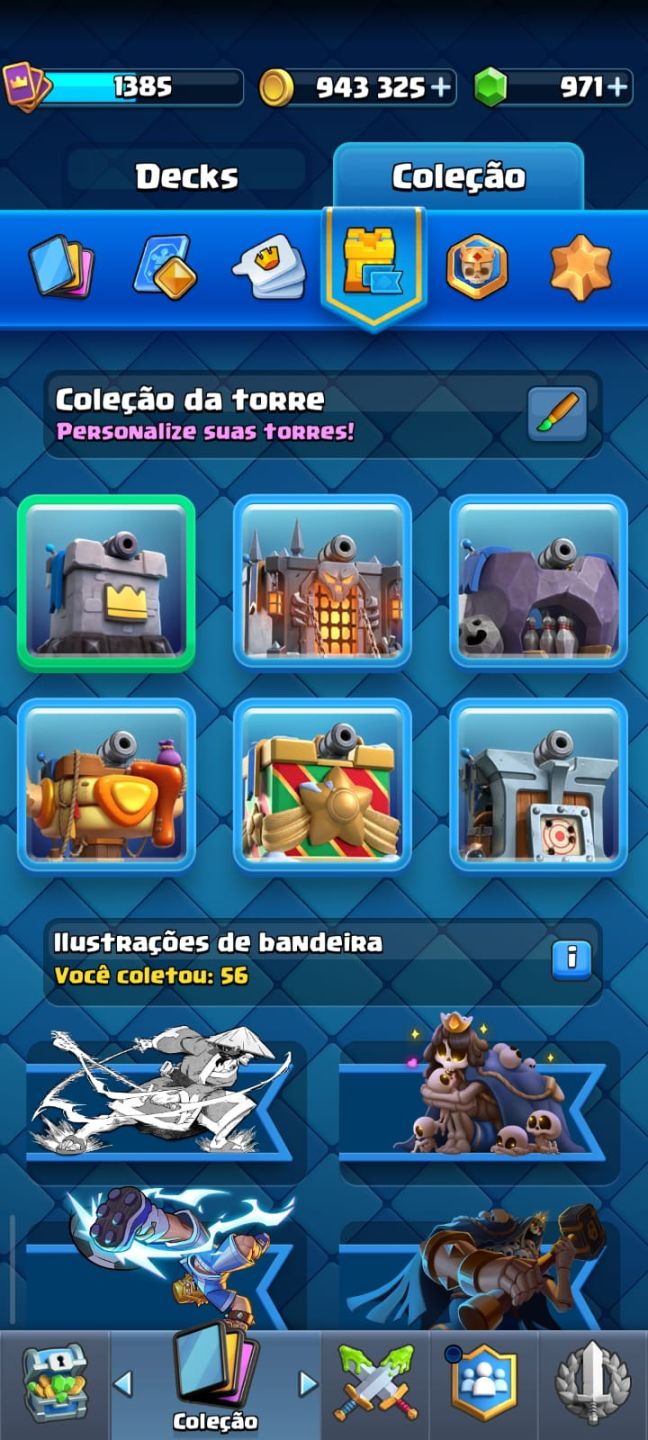 CONTA CLASH ROYALE REI 14 |10.7K TROFÉUS |940K OURO | 11 EVOLUÇÕES | FULL ACESSO