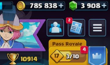 CONTA CLASH ROYALE NÍVEL 15 | 10.9K TROFÉUS | CONTA AVANÇADA