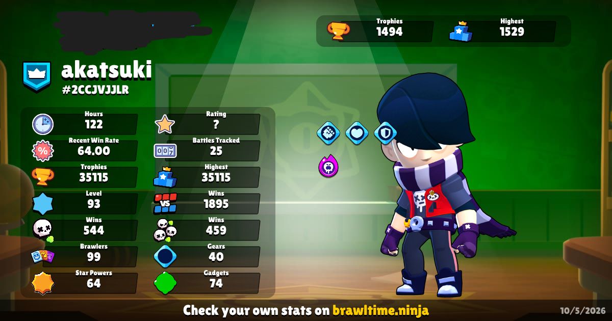 CONTA BRAWL STARS - NOVOS BRAWLERS, +30K TROPHIES E MUITAS SKINS!