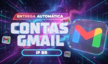 CONTAS GOOGLE (GMAIL) NOVAS | IP BRASIL | ENTREGA RÁPIDA