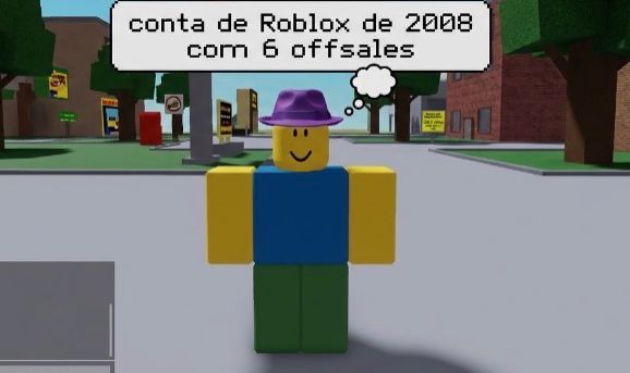 Conta de Roblox de 2008 com 6 offsales!!!