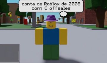 Conta de Roblox de 2008 com 6 offsales!!!
