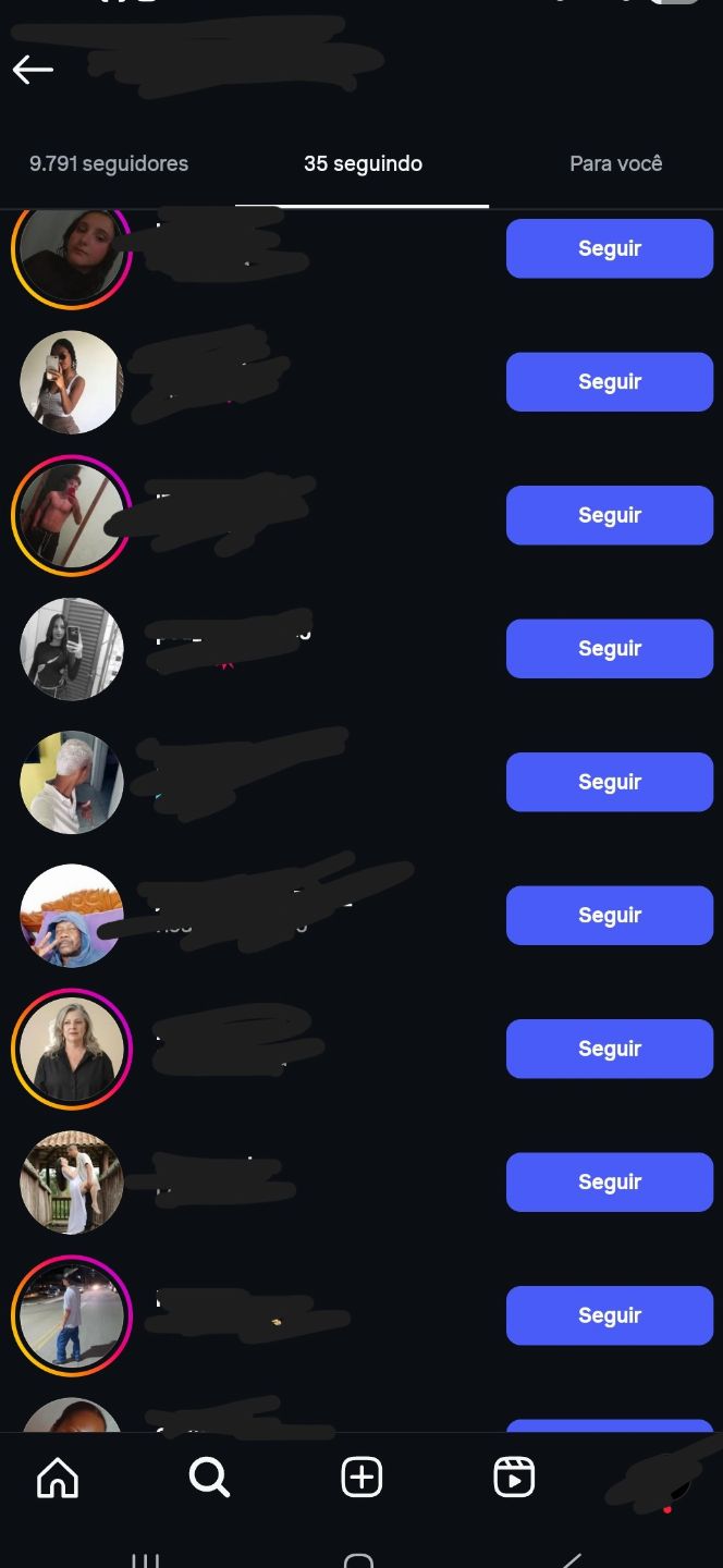 PERFIL COM +4K PARA PROJETOS NO INSTAGRAM | USO INICIAL