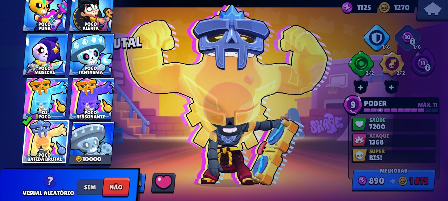 (25% Off) Lotado de Parceria | Mais de 350 skins | 33 brawlers NV11