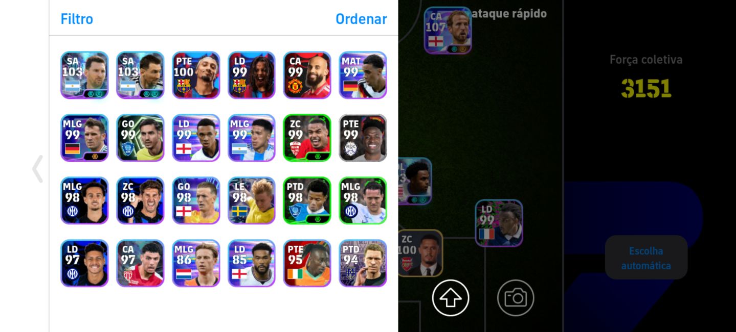 CONTA EFOOTBAL BRABA COM HARRY KANE BIG TIME 107 !!!!