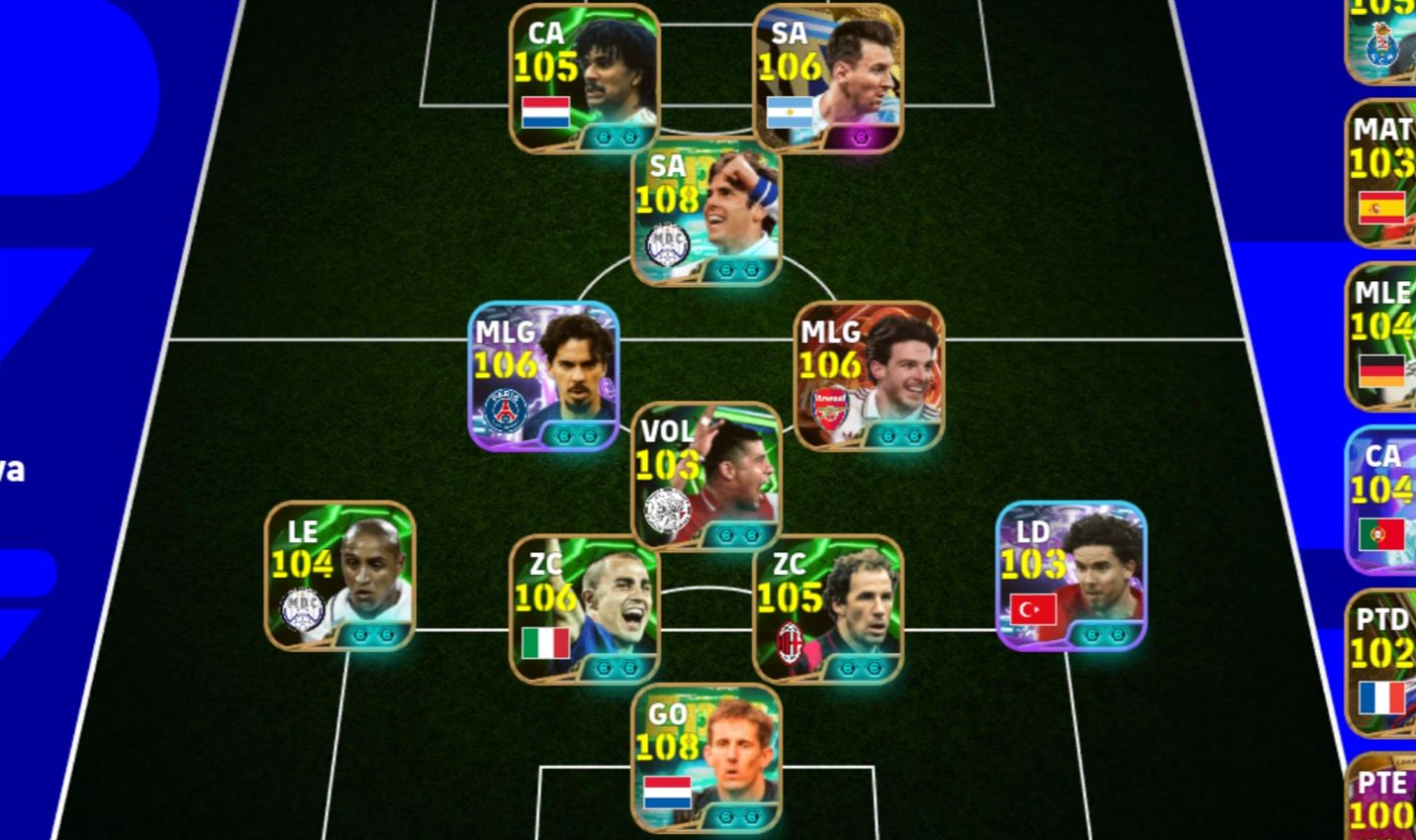 CONTA TOP 3265++ GULLIT/ KAKA E AMIGOS