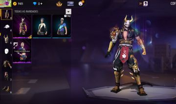 Conta com skin rara da incubadora dourada
