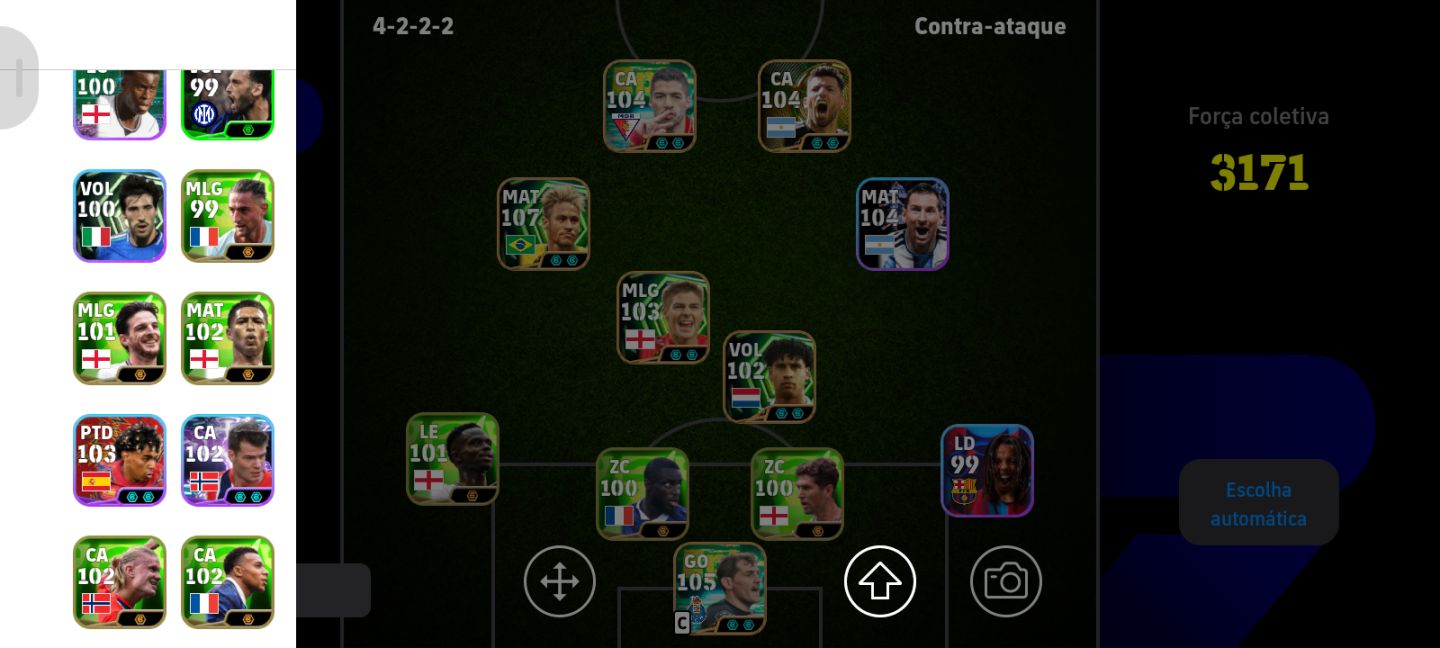 Conta efootball neymar 2014 loiro