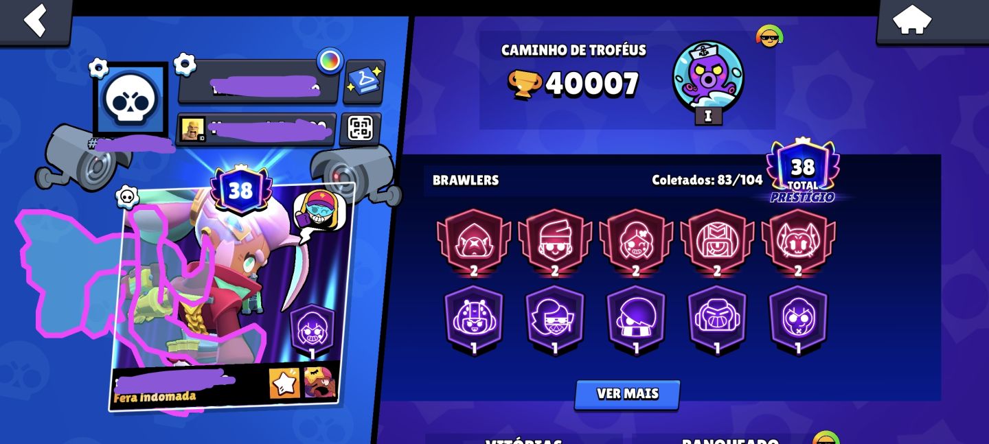 BRAWL STARS 40K | 83 BRAWLERS | 34 HIPERCARGAS | 31 BRAWLERS 1000+