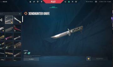 Conta de valorant com muitas skins