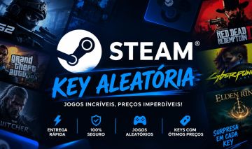 KEY ALEATÓRIA STEAM | JOGOS SURPRESA