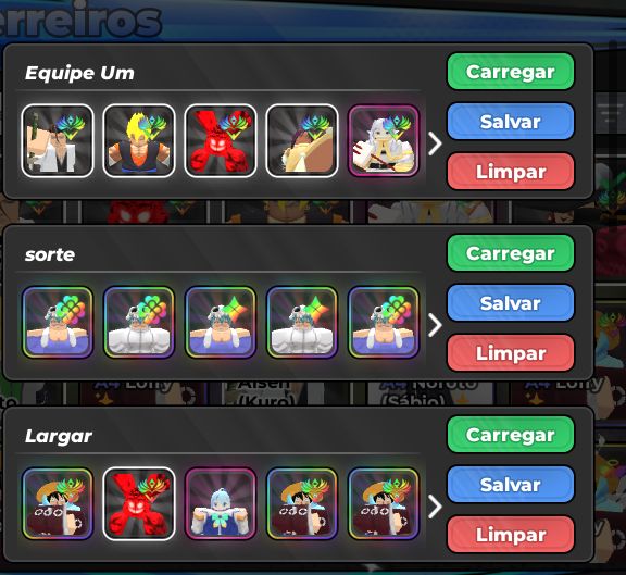 MUITO OP PRA SAIR LOGO CONTA OP ANIME WARRIOS 3 END GAME 108M DPS
