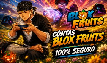 Contas BloxFruits UPADAS ,com Belly, Frutas Lendárias e mais