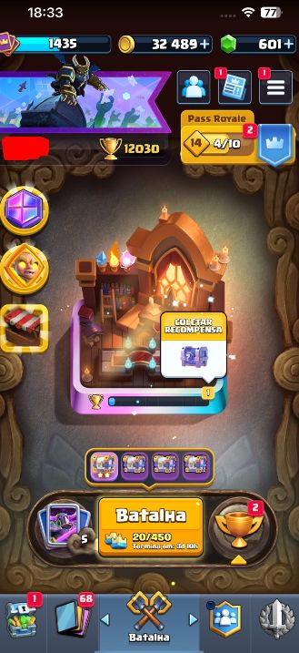 CONTA CLASH ROYALE 12K TROFÉUS |ARENA 29