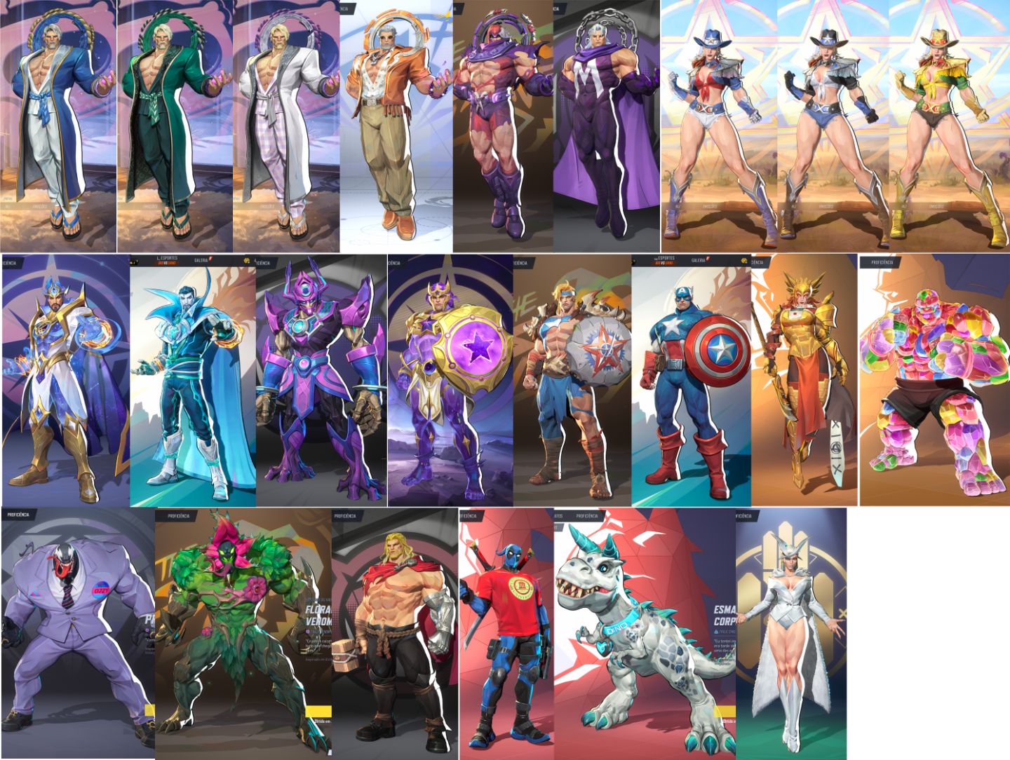 (PROMO ATÉ 15/10) Conta Marvel Rivals Gm3 8.0/ 8.5/ 9.0/ 9.5/ 10.0 - Steam