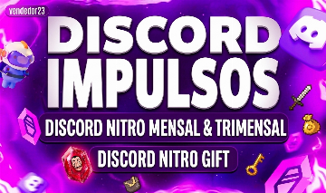 [RÁPIDO] IMPULSO DISCORD BOOST NO SERVIDOR | 1 OU 3 MESES