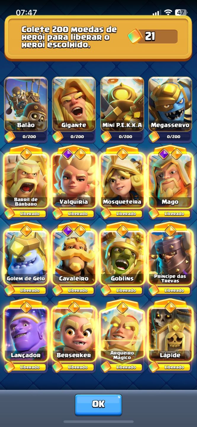 CLASH ROYALE FULL - 31 EVO - 12 HEROIS