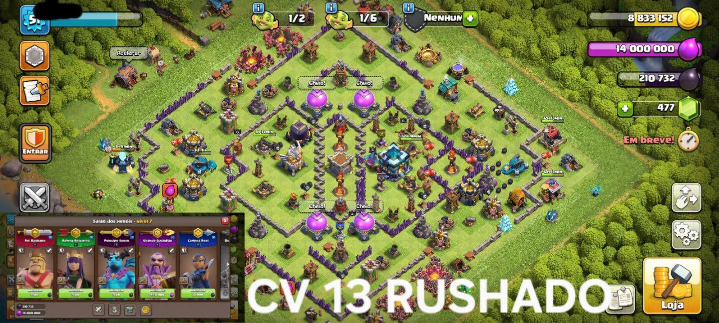 CONTAS CLASH OF CLANS (FULL ACESSO)