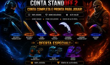 CONTA STANDOFF 2 FULL GEMADA LVL 219 | FACAS, LUVAS E CAIXAS (60k DE GOLDS)
