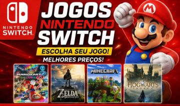 (PROMOÇÃO) CONTA NINTENDO SWITCH COM JOGOS | ENTREGA RAPIDA