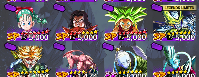 Conta Dragon Ball Legends EndGame