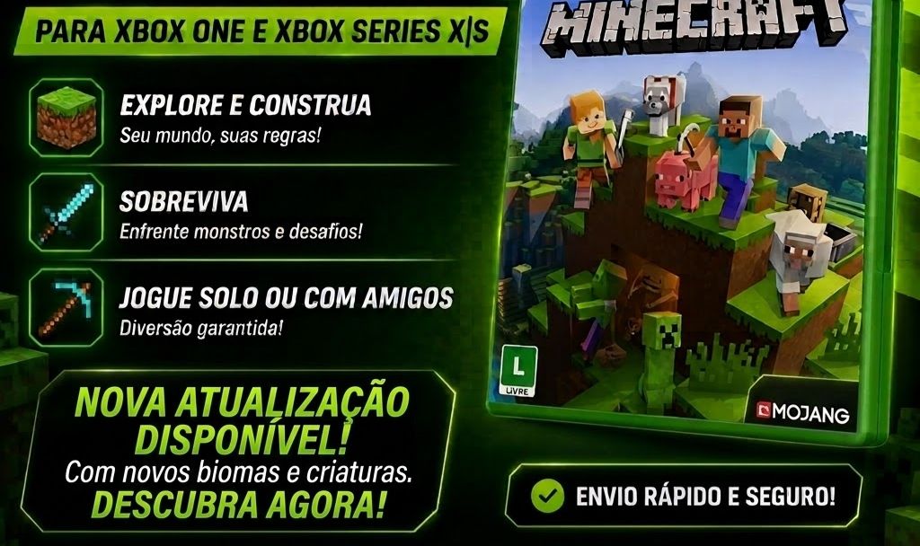 MINECRAFT XBOX ONE / XBOX SERIES X|S