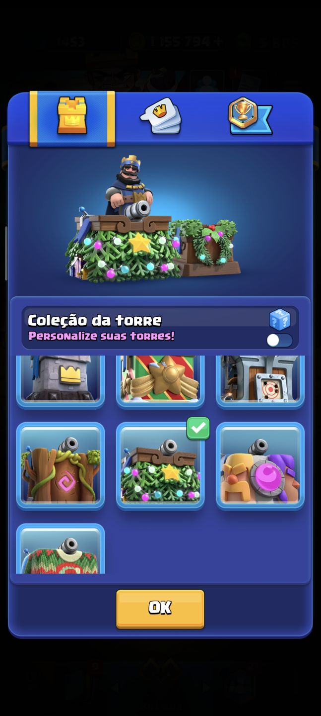 Conta Clash Royale 5k diamante + 1M de ouro