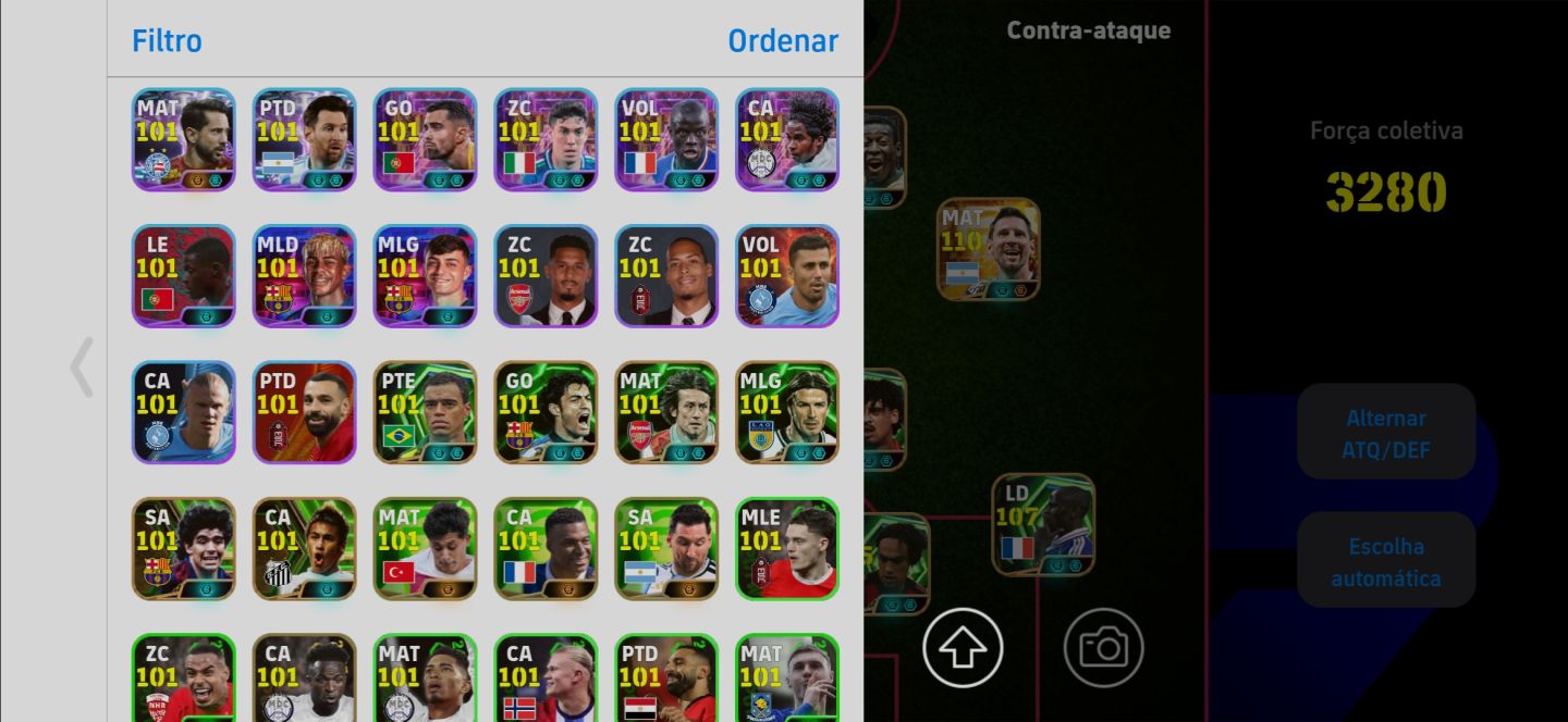 [Full Access] eFootball 3280 | Messi 110, Pelé 107, R10 107, Ibra 108 + Dida