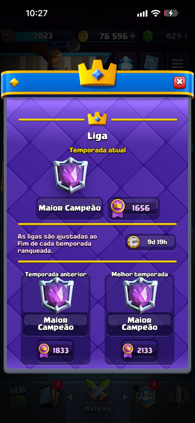 ELO JOB / UPO SUA CONTA AO MÁXIMO ( TROFÉUS, LIGA E DESAFIOS!! )