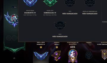 CONTA DUPLA LoL108 Skins/VAVA C Buttlerfly/PhantProtocolo/Sherif Neo DONO ÚNICO