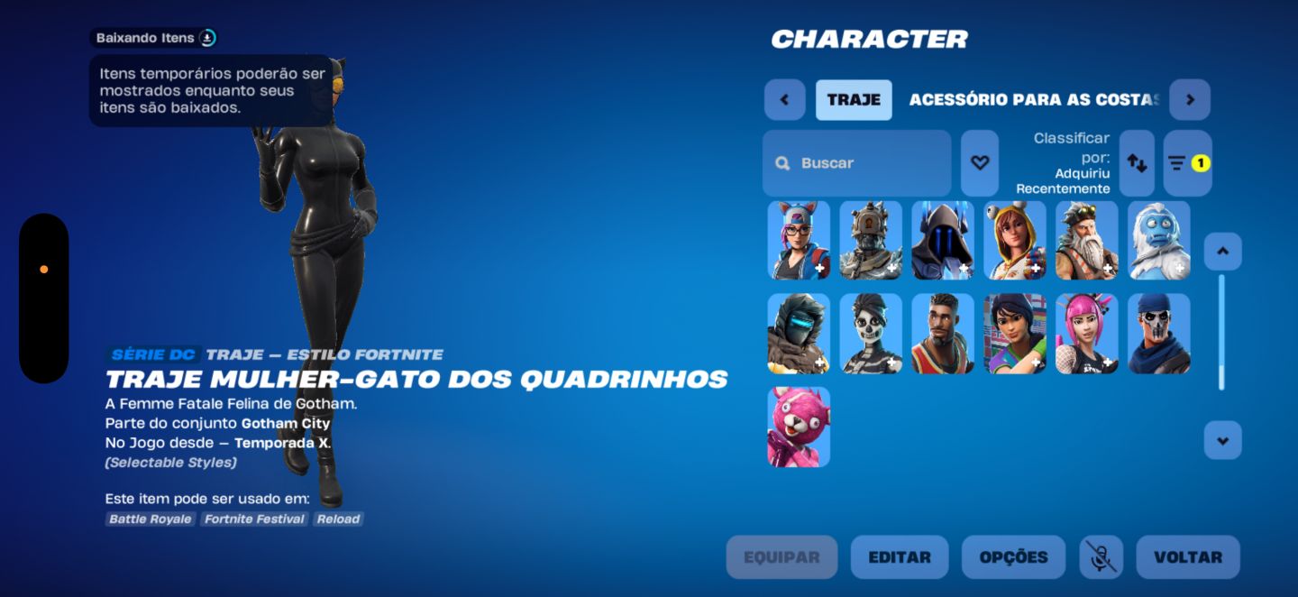 Conta de Fortnite