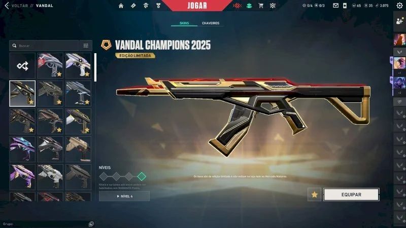 Conta com Champions 25 e +3k gastos