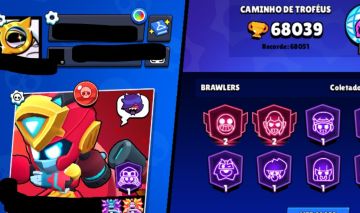 Conta Brawl Stars + Clash Royale