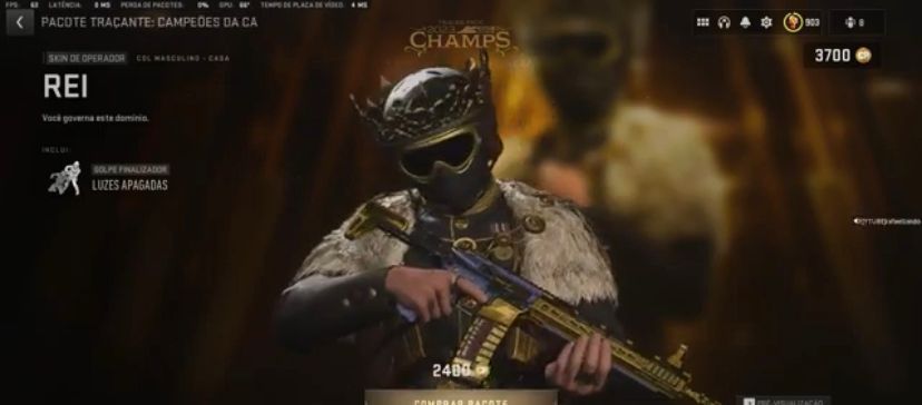 (PROMOÇÃO) PACOTES RAROS ANTIGOS COD WARZONE MW3 - SKINS PREMIUM ATIVAÇÃO - PS