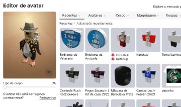 CONTA COM 7.206 ROBUX GASTOS EM ROUPAS, ACESSÓRIOS E PASSES!
