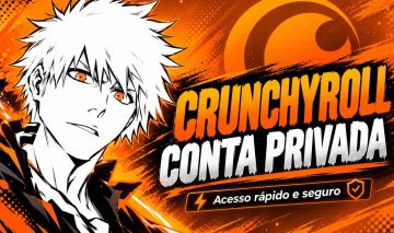 Contas Crunchyroll Premium Mega Fan 1 Mês ( CONTA SÒ SUA)