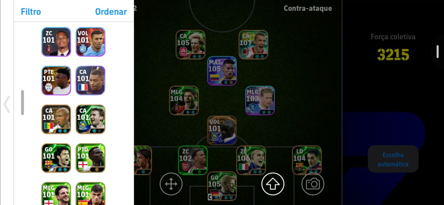 Conta de efootball muito mais muito top!