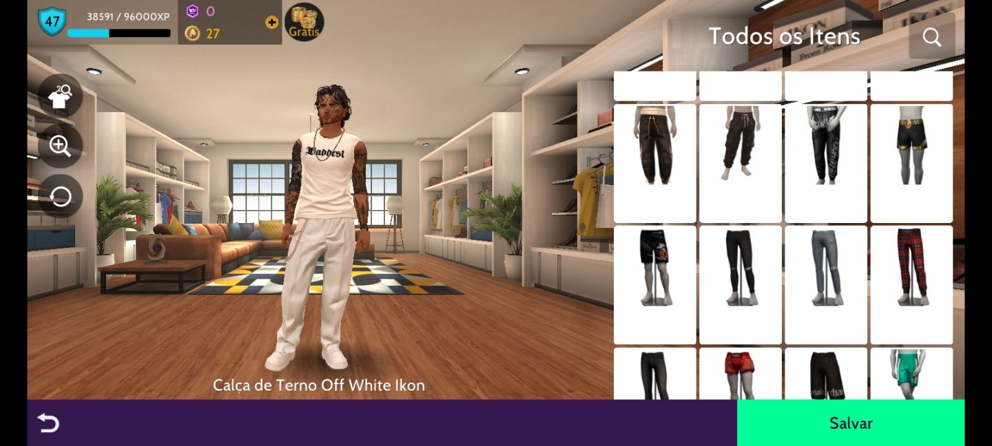 Conta de Avakin Life