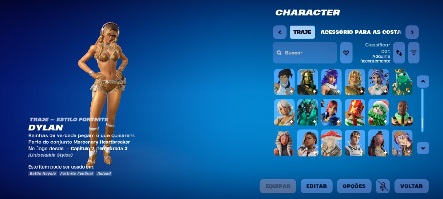 CONTA FORTNITE FULL ACESSO + E-MAIL DE CRIAÇÃO