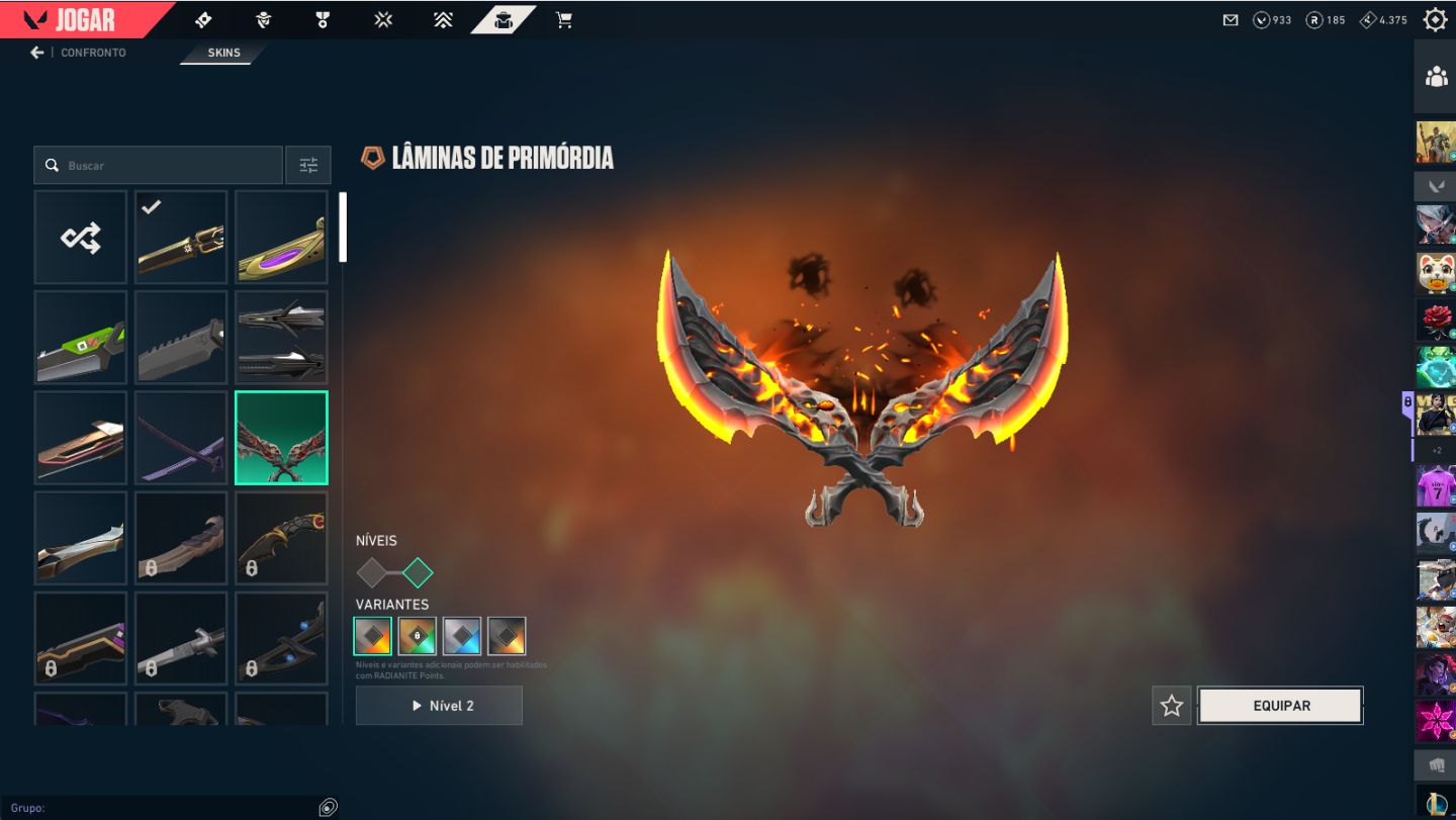 CONTA VALORANT | Elo Alto | cheio de skins